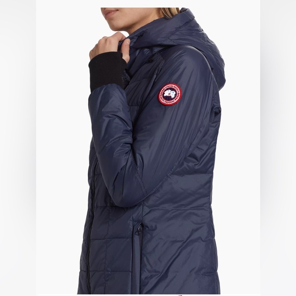 CANADA GOOSE Blue Quilted Zip Jacket SZ M NWT - Picture 6 of 12